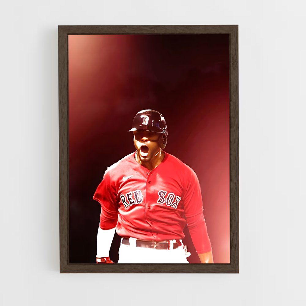 Poster Xander bogaerts – affiche Baseball (vue 5)